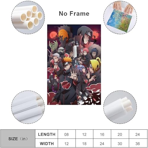 Anime Posters Wall Posters Wall Art Paintings Canvas Wall Decor Home Decor Living Room Decor Aesthetic Prints 12x18inch(30x45cm) Unframe-style