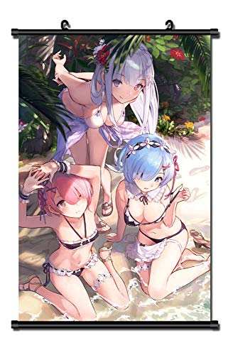 Japanese Anime kara Hajimeru Isekai Seikatsu Fabric Painting Anime Home Decor Wall Scroll Posters for decorative