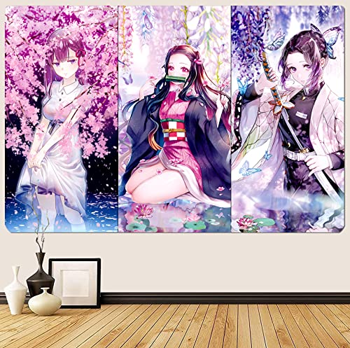 SkyReach Anime Tapestry Anime Posters Anime Room Decor For Girls Art Decor Bedroom Living Room Dorm Wall Hanging,Can Be Used For Birthday Party Decoration Anime Tapestry 60x40 inches 1