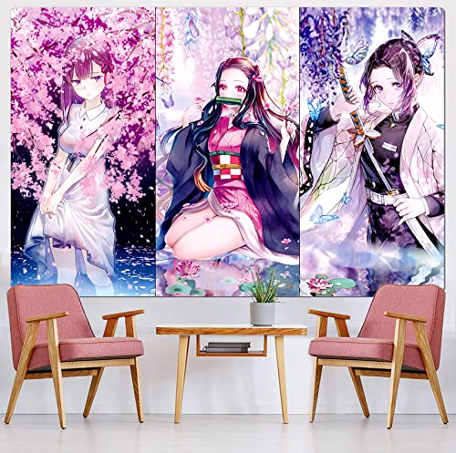 SkyReach Anime Tapestry Anime Posters Anime Room Decor For Girls Art Decor Bedroom Living Room Dorm Wall Hanging,Can Be Used For Birthday Party Decoration Anime Tapestry 60x40 inches 1