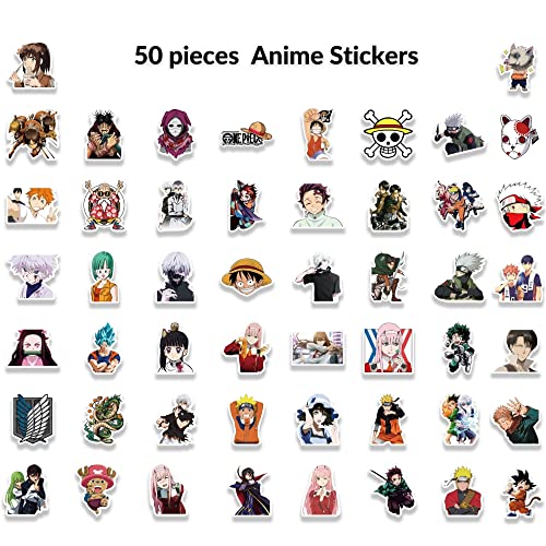 Jack Meets Kate Anime Posters for Room Aesthetic, Anime Stickers, Ivy vines | Demon Slayer, Jujutsu Kaisen, One Piece, Death Note, Naruto Wall Decor for Teen Girls Bedroom, Anime Lovers - 103 Pcs