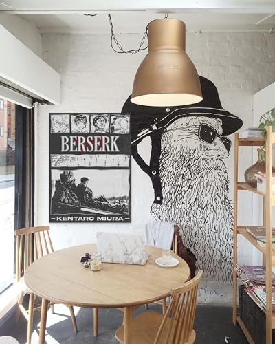 Ouroboros Art & Design - Berserk Vagabond Vinland Saga Anime Posters - 3 Pieces - 12x16'' Inch - Unframed