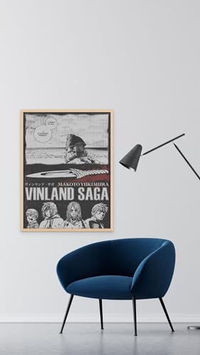 Ouroboros Art & Design - Berserk Vagabond Vinland Saga Anime Posters - 3 Pieces - 12x16'' Inch - Unframed
