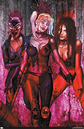 Trends International DC Comics - Harley Quinn - DCeased #1 Variant Wall Poster, 22.375" x 34", Premium Unframed Version