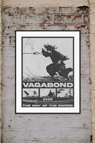 Ouroboros Art & Design - Berserk Vagabond Vinland Saga Anime Posters - 3 Pieces - 12x16'' Inch - Unframed