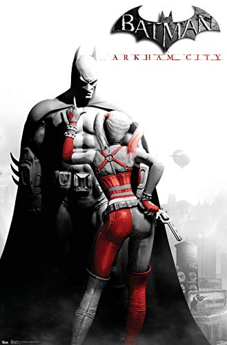 Trends International DC Comics VIdeo Game - Arkham City - Key Art Wall Poster, 22.375" x 34", Premium Unframed Version