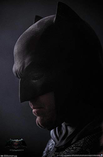 Trends International DC Comics Movie - Batman v Superman - Cowl Wall Poster, 14.72" x 22.37", Premium Unframed Version