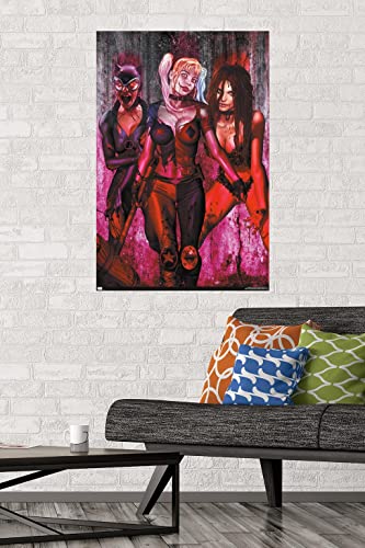 Trends International DC Comics - Harley Quinn - DCeased #1 Variant Wall Poster, 22.375" x 34", Premium Unframed Version