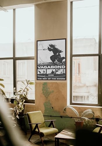 Ouroboros Art & Design - Berserk Vagabond Vinland Saga Anime Posters - 3 Pieces - 12x16'' Inch - Unframed