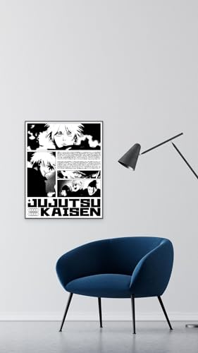 Ouroboros Art & Design - Sorcery Showdown: Jujutsu Kaisen Anime Poster Set - Jujutsu Kaisen Anime Manga Posters Yuji Itadori - 6 Pieces - 8x10'' Inch - Unframed