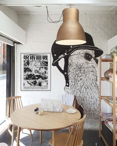 Ouroboros Art & Design - Sorcery Showdown: Jujutsu Kaisen Anime Poster Set - Jujutsu Kaisen Anime Manga Posters Yuji Itadori - 6 Pieces - 8x10'' Inch - Unframed