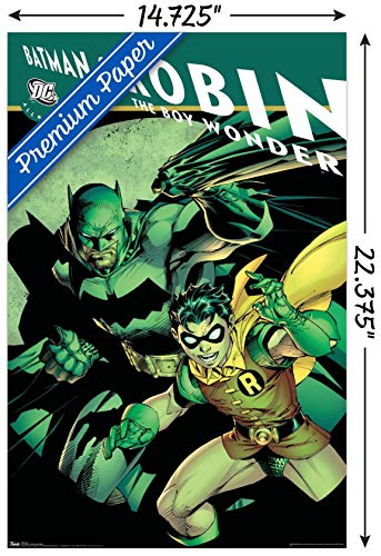 Trends International DC Comics - Batman and Robin The Boy Wonder Wall Poster, 14.725" x 22.375", Premium Unframed Version
