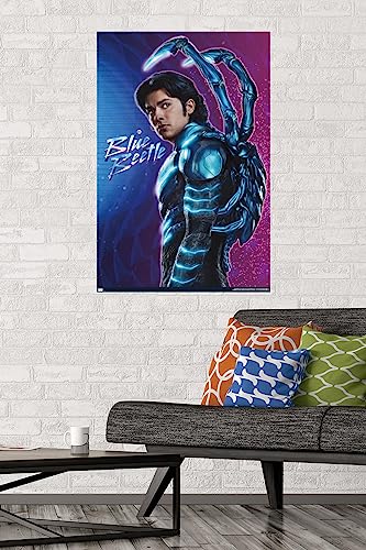 Trends International DC Comics Movie Blue Beetle - Jaime Reyes Wall Poster, 22.375" x 34", Premium Unframed Version