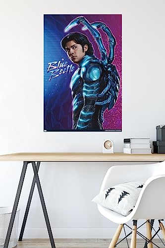 Trends International DC Comics Movie Blue Beetle - Jaime Reyes Wall Poster, 22.375" x 34", Premium Unframed Version