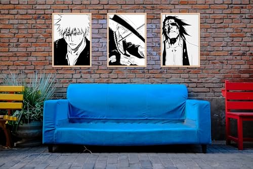 Ouroboros Art & Design - Ichigo's Adventure: Bleach Anime Art Gallery - Bleach Manga Anime Special Edition Posters - 9 Pieces - 300 Gsm - 8x10'' Inch - Unframed