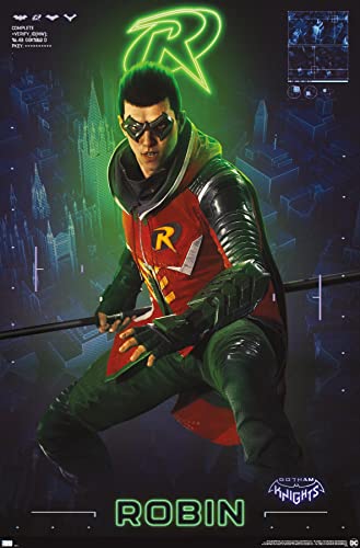Trends International DC Comics Gotham Knights - Robin Wall Poster, 14.725" x 22.375", Premium Unframed Version