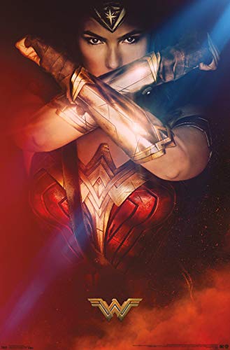 Trends International DC Comics Movie - Wonder Woman - Bracelets One Sheet Wall Poster, 22.375" x 34", Premium Unframed Version