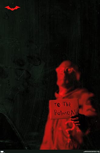 Trends International DC Comics Movie The Batman - The Riddler Teaser One Sheet Wall Poster, 22.375" x 34", Premium Unframed Version