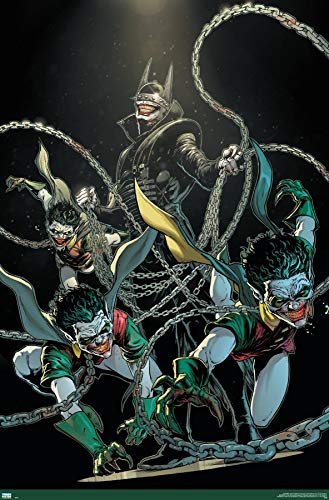 Trends International DC Comics The Batman Who Laughs - Chains Wall Poster, 22.375" x 34", Premium Unframed Version