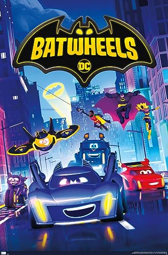 Trends International DC Comics TV Batwheels - Key Art Wall Poster