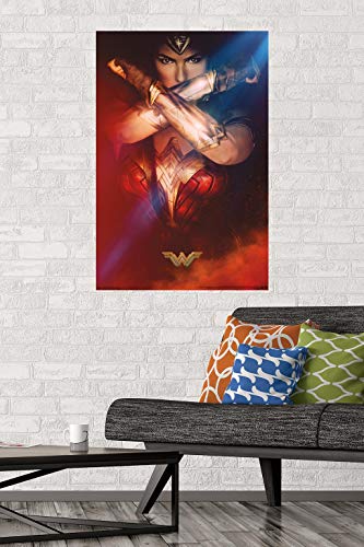 Trends International DC Comics Movie - Wonder Woman - Bracelets One Sheet Wall Poster, 22.375" x 34", Premium Unframed Version