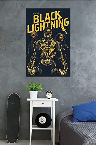 Trends International DC Comics TV - Black Lightning - Key Art Wall Poster, 22.375" x 34", Premium Unframed Version