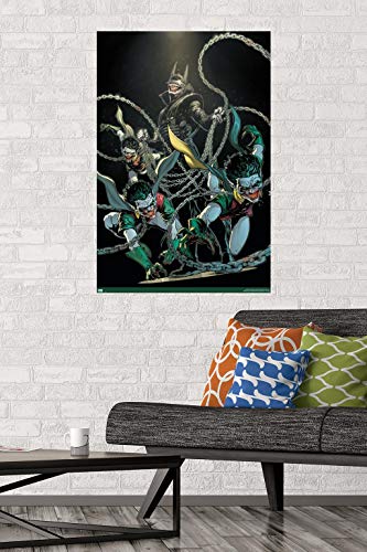 Trends International DC Comics The Batman Who Laughs - Chains Wall Poster, 22.375" x 34", Premium Unframed Version