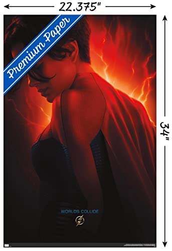 Trends International DC Comics Movie The Flash - Supergirl One Sheet Wall Poster