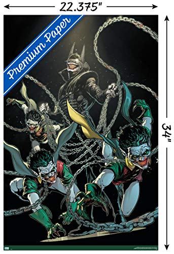 Trends International DC Comics The Batman Who Laughs - Chains Wall Poster, 22.375" x 34", Premium Unframed Version
