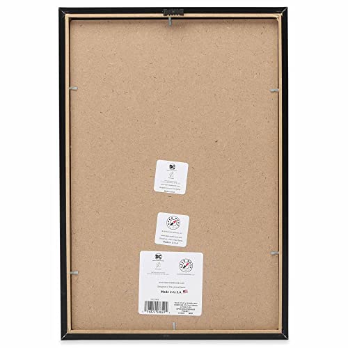 Open Road Brands DC Comics The Flash Fiery Scene Framed Wood Wall Decor - The Flash Wall Art for Man Cave or Movie Room