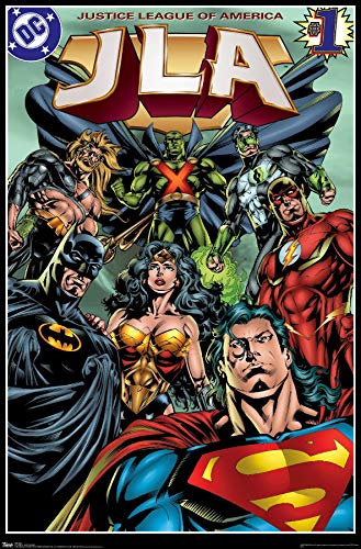 Trends International DC Comics - Justice League of America - JLA Wall Poster, 22.375" x 34", Premium Unframed Version