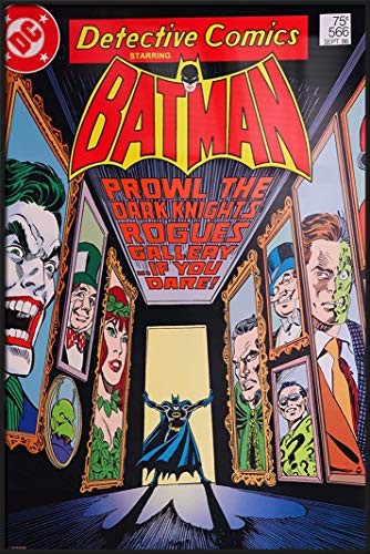 POSTER STOP ONLINE Batman - Framed DC Comics Poster (Rogues Gallery - The Villains) (Size: 24" x 36")