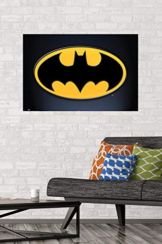 Trends International DC Comics - Batman - Symbol Wall Poster, 22.375" x 34", Premium Unframed Version