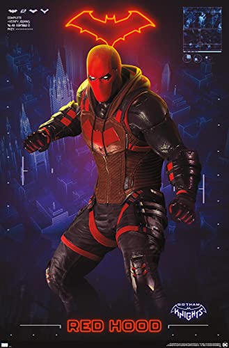 Trends International DC Comics Gotham Knights - Red Hood Wall Poster, 22.375" x 34", Premium Unframed Version
