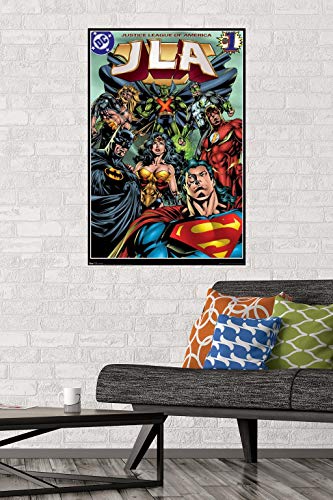 Trends International DC Comics - Justice League of America - JLA Wall Poster, 22.375" x 34", Premium Unframed Version