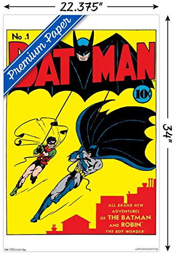 Trends International DC Comics - Batman - Cover #1 Wall Poster, 22.375" x 34", Premium Unframed Version
