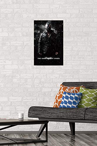 Trends International DC Comics Movie - The Dark Knight Rises - Bane Rain Wall Poster, 14.725" x 22.375", Premium Unframed Version