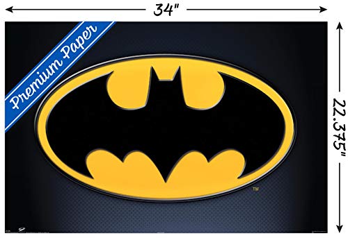 Trends International DC Comics - Batman - Symbol Wall Poster, 22.375" x 34", Premium Unframed Version