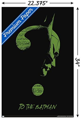 Trends International DC Comics The Batman - Riddler Wall Poster, 22.375" x 34", Premium Unframed Version