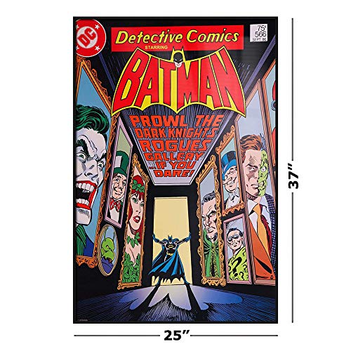 POSTER STOP ONLINE Batman - Framed DC Comics Poster (Rogues Gallery - The Villains) (Size: 24" x 36")