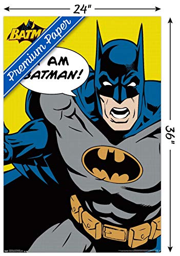 Trends International 24x36 DC Comics - Batman - I Am Batman