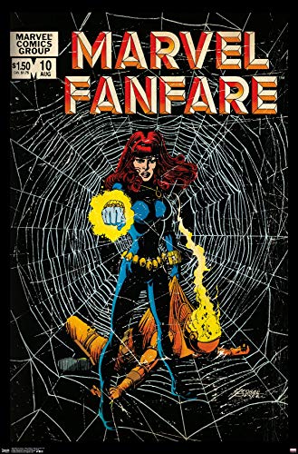 Trends International Marvel Comics - Black Widow - Marvel Fanfare #10 Wall Poster, 22.375" x 34", Premium Unframed Version