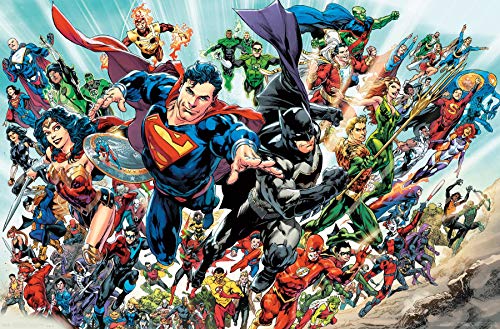 Trends International DC Comics - Justice League Rebirth - Group Wall Poster, 22.375" x 34", Premium Unframed Version