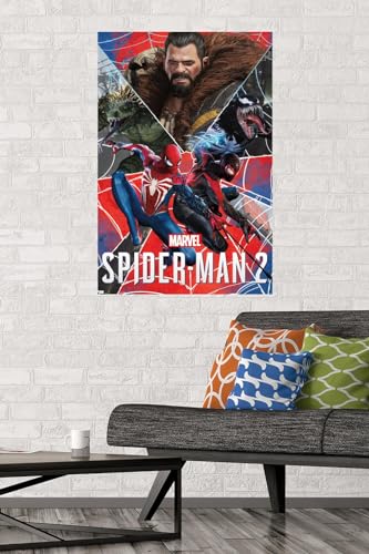 Trends International Marvel's Spider-Man 2 - Group Wall Poster, 22.37" x 34.00", Premium Unframed Version