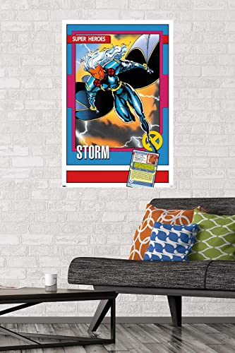 Trends International Marvel Trading Cards - Storm Wall Poster, 22.375" x 34", Premium Unframed Version