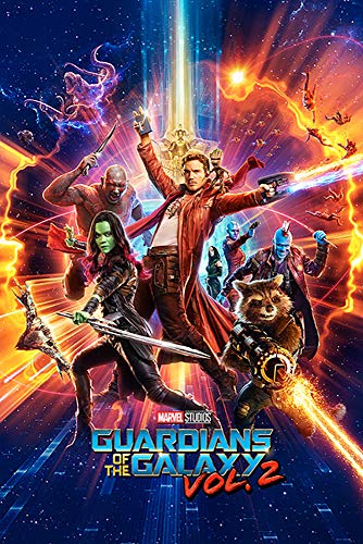 POSTER STOP ONLINE Guardians Of The Galaxy Part 1 & 2 - Movie Poster Set (Regular Styles) (Size 24 x 36 each)