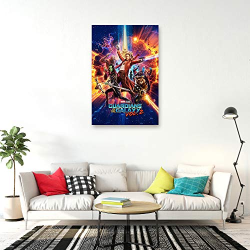 POSTER STOP ONLINE Guardians Of The Galaxy Part 1 & 2 - Movie Poster Set (Regular Styles) (Size 24 x 36 each)