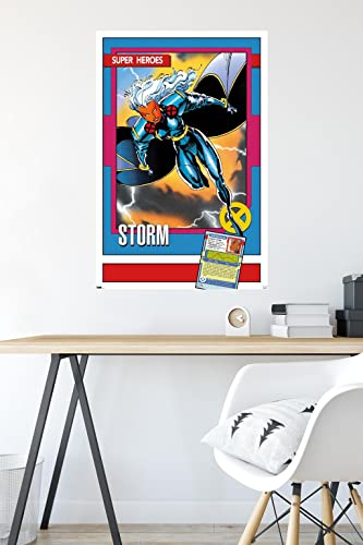 Trends International Marvel Trading Cards - Storm Wall Poster, 22.375" x 34", Premium Unframed Version