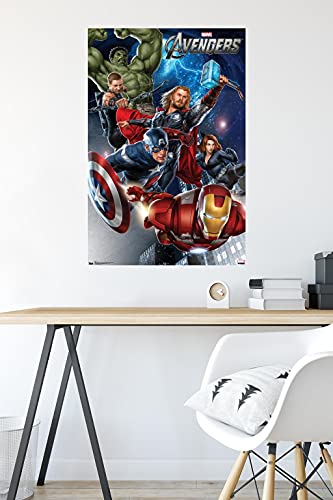 Trends International Marvel Cinematic Universe - Avengers - Group Wall Poster, 22.375" x 34", Premium Unframed Version