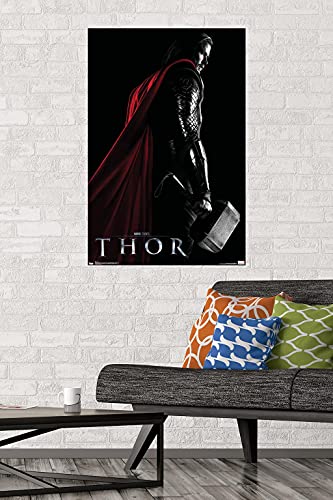 Trends International Marvel Cinematic Universe - Thor - One Sheet Wall Poster, 22.375" x 34", Premium Unframed Version